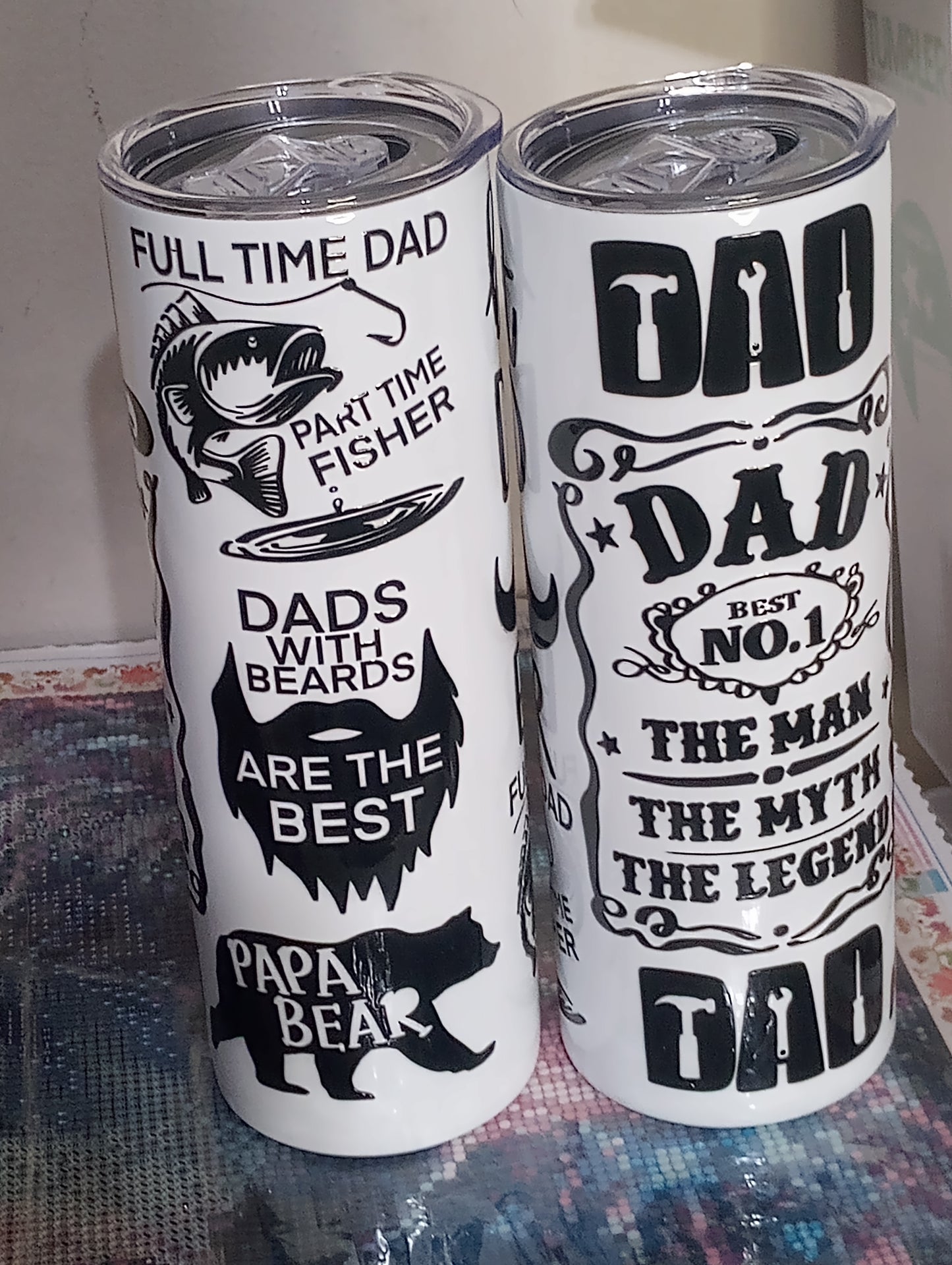 Dad 20 oz tumblers