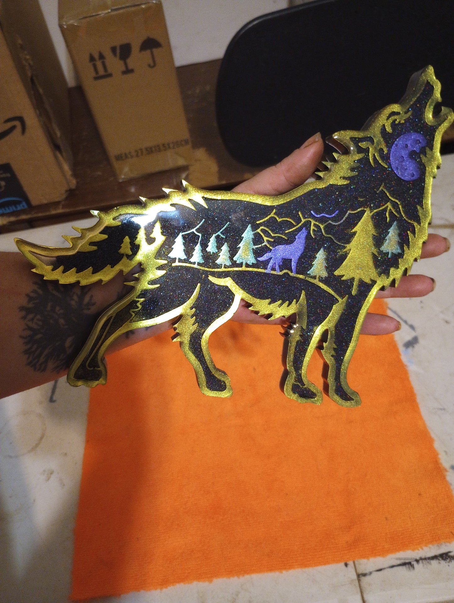 Large wolf