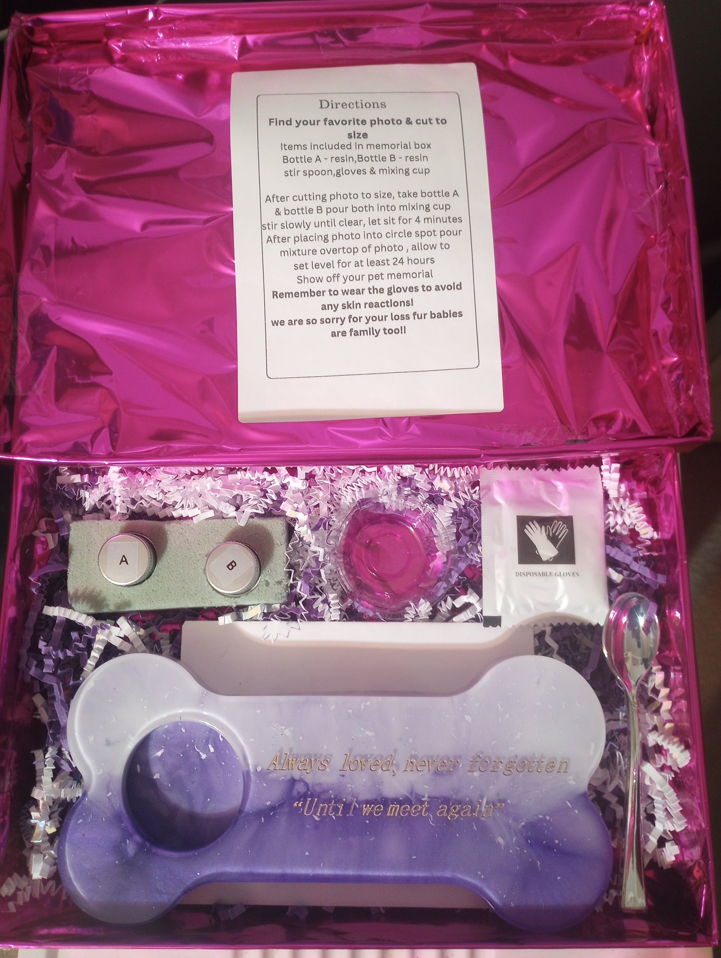 Pet Memorial Keepsake