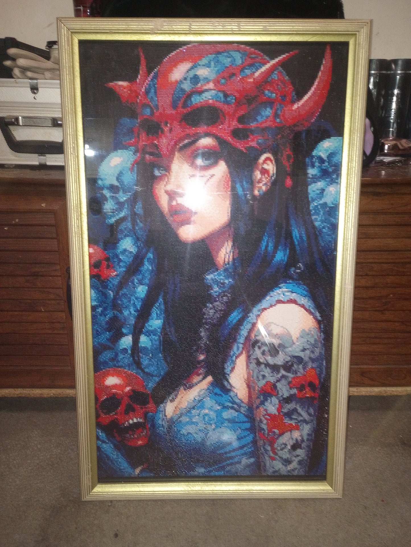 Battle Babe & skulls