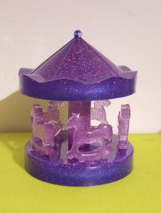 Purple carousel