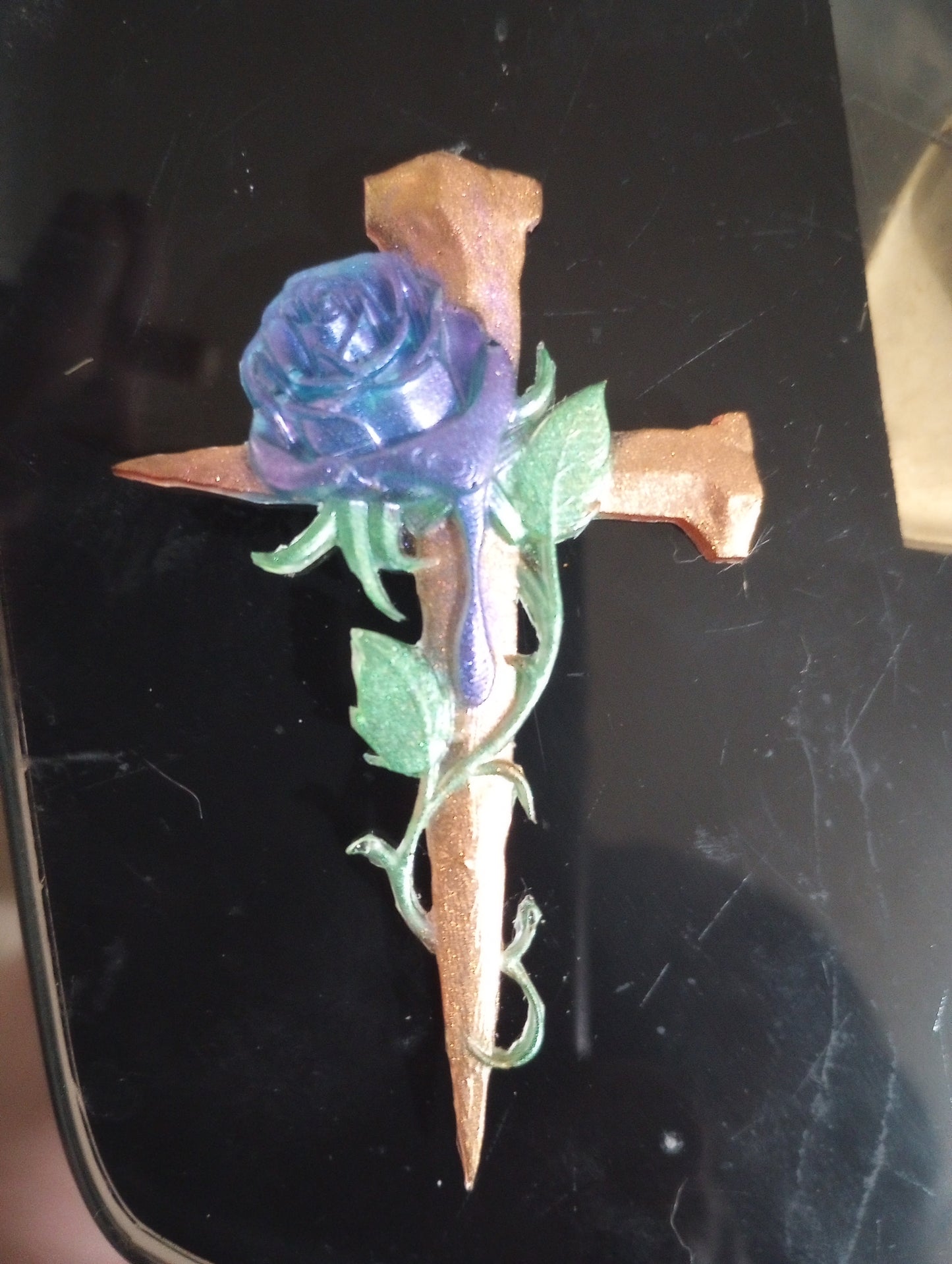 Cross key chain