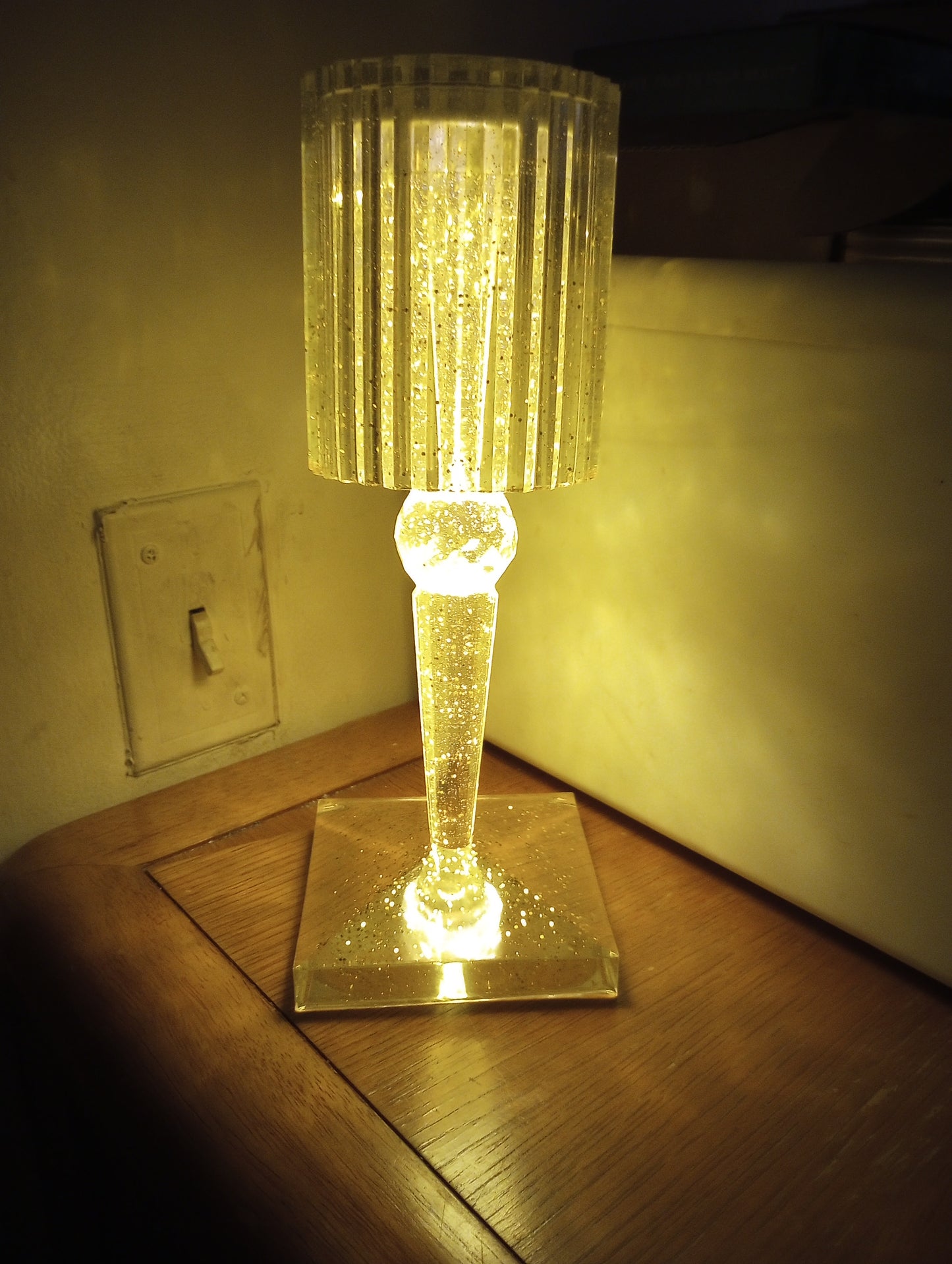 1 Bed side resin lamp