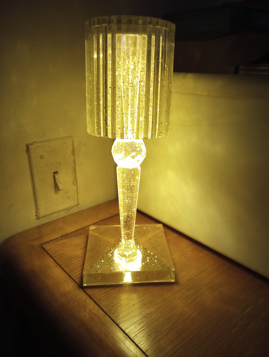 1 Bed side resin lamp