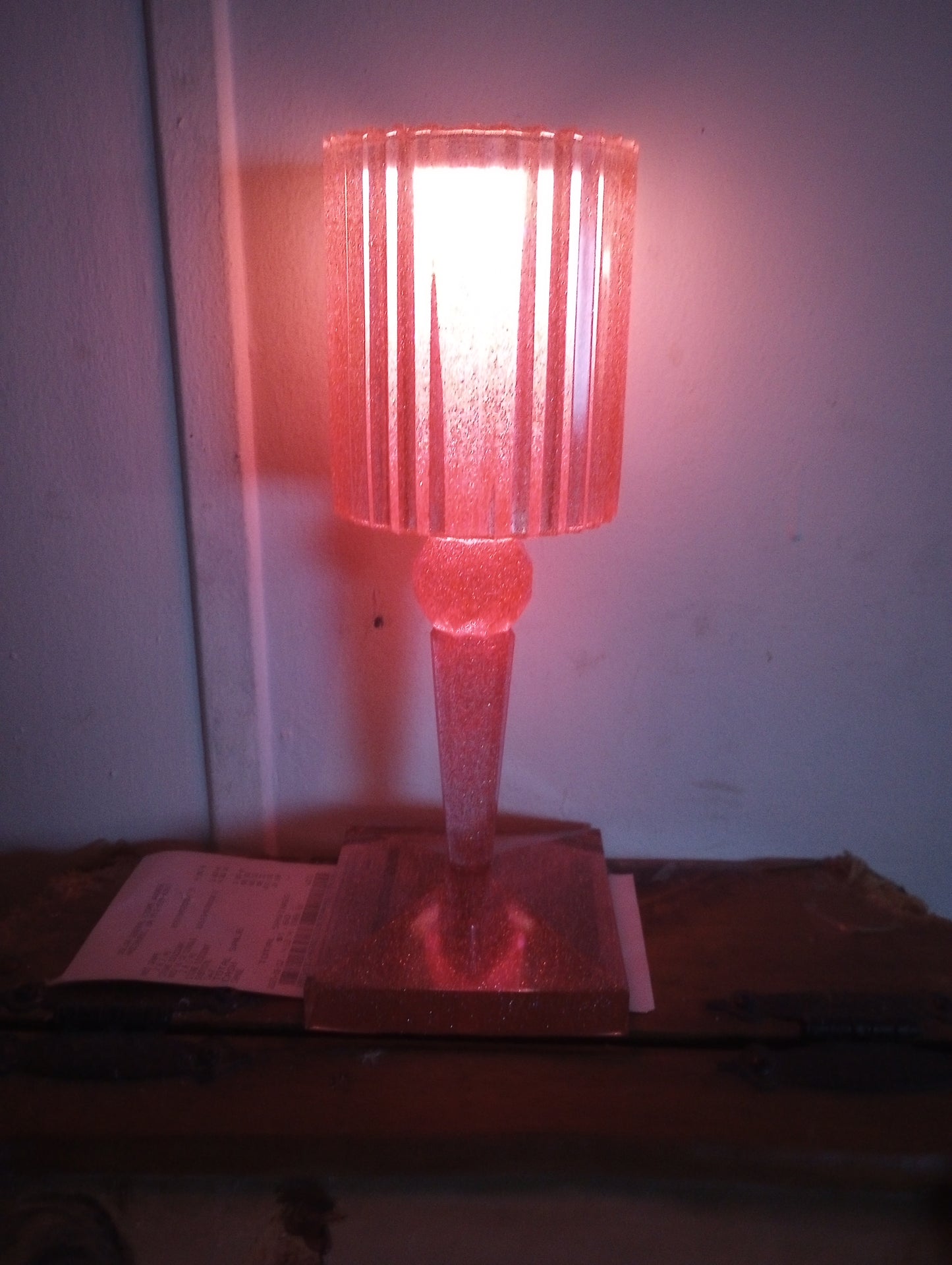 1 Bed side resin lamp