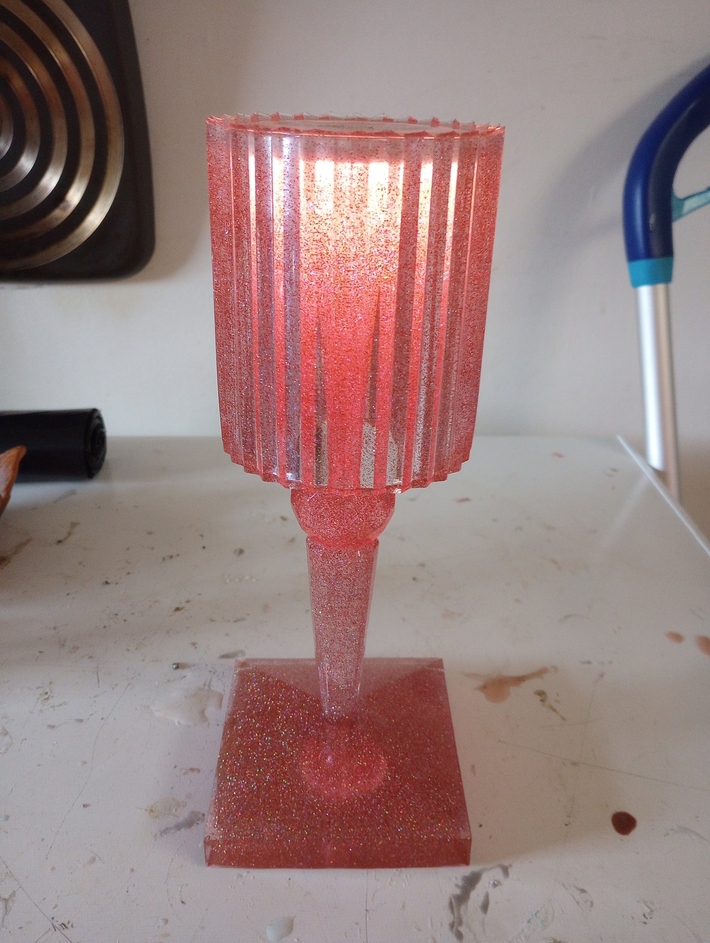2 pc set Resin lamps