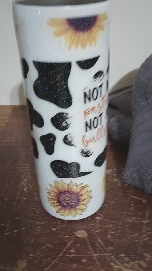 Not today heifer 20 oz Tumbler