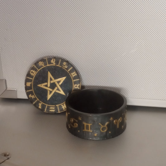 Zodiac Trinket Jar