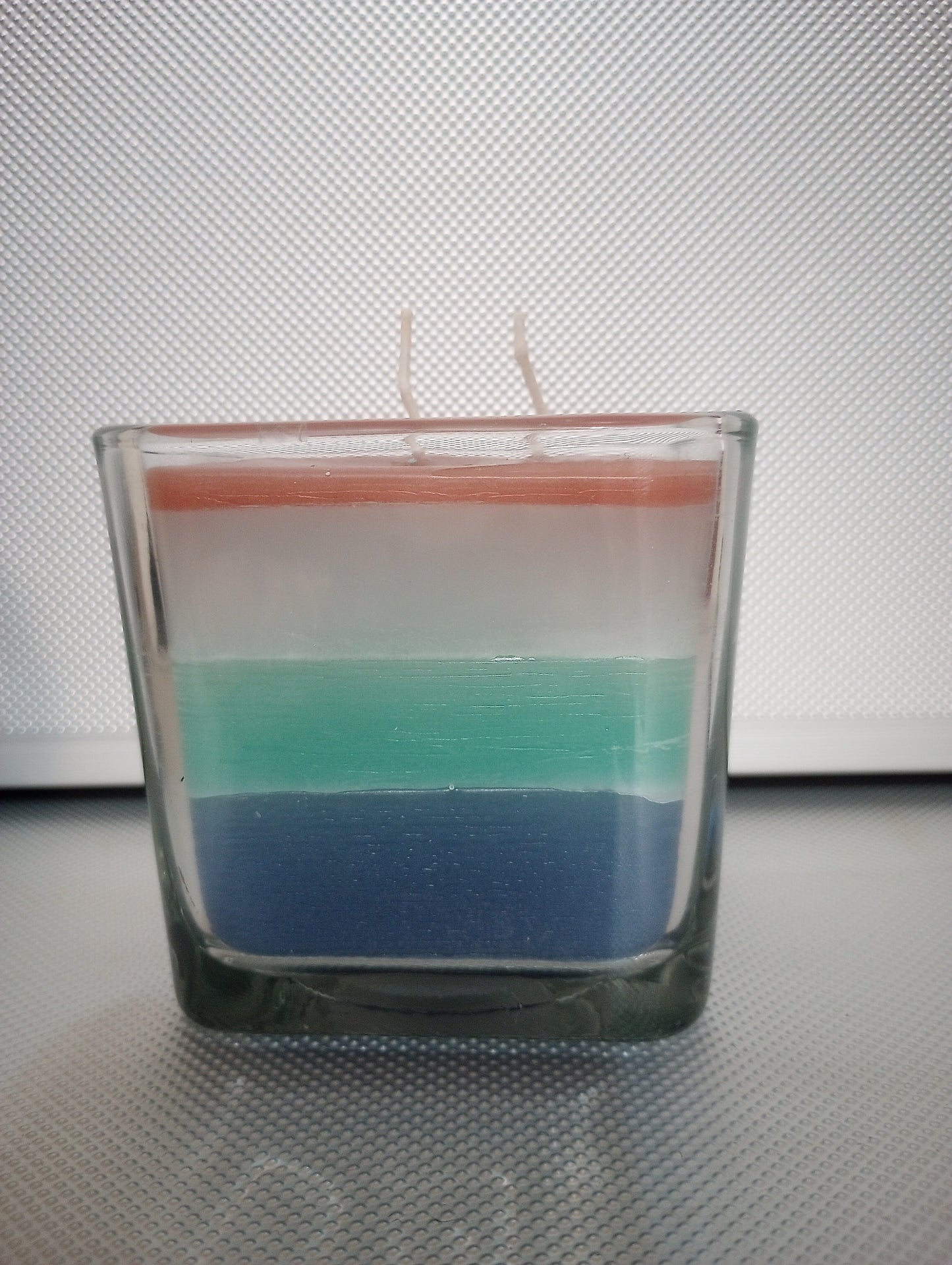 Neapolitan double wick candle
