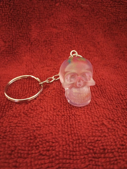 Glow skull key chain
