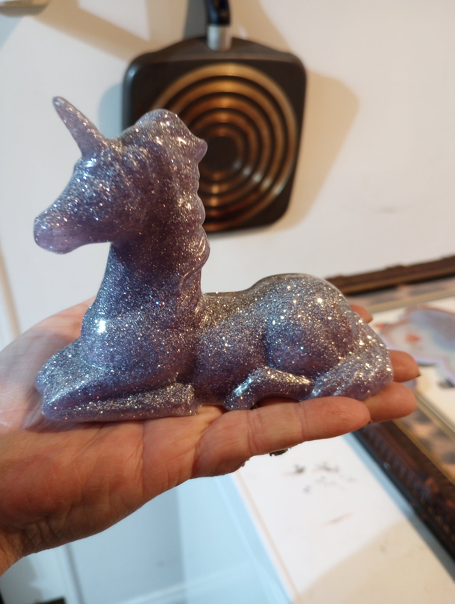 Purple sparkle Unicorn